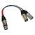 Cabo Splitter Xlr 30cm 1 Fêmea - 2 Machos - Imagem 6