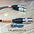 Cabo XLR Y Divisor FONE Estéreo - 2 Fêmeas - 1 Macho - 30cm Splitter - Imagem 2