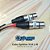 Cabo XLR Y Divisor FONE Estéreo - 2 Fêmeas - 1 Macho - 30cm Splitter - Imagem 4