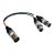 Cabo XLR Y Divisor FONE Estéreo - 2 Fêmeas - 1 Macho - 30cm Splitter - Imagem 8