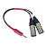 Cabo Adaptador P2 Estéreo x XLR Macho Estéreo 30cm - Imagem 2