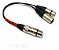 Cabo Adaptador Duplo Dmx Xlr Fêmea 5 Pinos para XLR 3 Pinos Macho e Fêmea - Imagem 2
