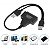 Cabo Conversor Adaptador Dual Usb 2.0 Para Hd Sata 2,5 Cor Preto - Imagem 2