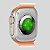 Smartwatch W68 Plus Ultra Cor Da Pulseira Laranja Cor Da Caixa Branco - Imagem 4