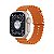 Smartwatch W68 Plus Ultra Cor Da Pulseira Laranja Cor Da Caixa Branco - Imagem 1