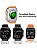 Smartwatch W68 Plus Ultra Cor Da Pulseira Laranja Cor Da Caixa Branco - Imagem 6