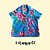 Camisa de chita | Tam RN | PRONTA ENTREGA - Imagem 2