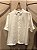 Camisa Classy Manga Curta com Carcela Off White - Imagem 4