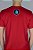 Camiseta Vermelha Malha  Fio 30 Basic Surf - Imagem 3