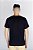 Camiseta Premium Fio 40 Azul Marinho Outline Tower - Imagem 3