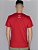 Camiseta Vermelha Malha Fio 30 Circle Born To Build - Imagem 3