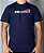 Camiseta BTB Stamp Slant Azul Marinho Malha Fio 30 - Imagem 1