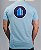 Camiseta Azul Bebê Malha Fio 30 Born Basic Side - Imagem 2