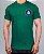 Camiseta Verde Malha Fio 30 Born Basic Side - Imagem 1