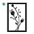 Kit Quadro decorativo Floral 20x30cm - Imagem 3