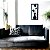 Quadro decorativo Vaso com Flor 17x40cm - Imagem 3