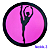 Trio Quadros Bailarina MDF Decoração Ballet 30cm - Imagem 3