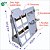 Expositor MDF para canecas, azulejo sublimatica e squeeze 40x17x43,7cm - Imagem 4