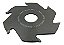 Fresa Reta 4mm Para Tupia De Mesa - 125x4x30z6 - Imagem 4
