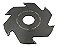 Fresa Reta 4mm Para Tupia De Mesa - 125x4x30z6 - Imagem 1
