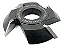Fresa Meia Esquadria 45 Graus 15mm - 100x15x30z4 - Imagem 1