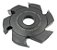 Fresa Reta 15mm Para Tupia De Mesa - 125x15x30z6 - Imagem 1