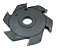 Fresa Reta 12mm Para Tupia De Mesa 150x12x30z6 - Imagem 1