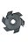 Fresa Reta 12mm Para Tupia De Mesa 150x12x30z6 - Imagem 2