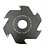 Fresa Reta 6,5mm Para Tupia De Mesa - 125x6,5x30z6 - Imagem 4