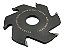 Fresa Reta 8mm Para Tupia De Mesa - 125x8x30z6 - Imagem 1