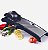 Mandoline Aço Inox, Gedex ECO-722, Preto - Imagem 1