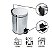 Lixeira Inox Com Pedal 3 Litros Clink - Imagem 3