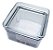 Pote Hermético Quadrado de Acrílico Lumini - 480 ML - Imagem 1