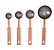 Colheres Medidoras Rose Gold Inox - Imagem 5