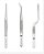 Kit 3 Pinças Culinárias Profissional Aço Inox - Imagem 2