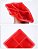 Forma de Silicone Gelo Com Tampa  4 Cubos Grandes - Imagem 5