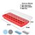 Forma Gelo com Tampa 24 Cubos Silicone - Imagem 3