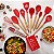 Kit Com 12 Utensílios Cozinha Florida - Imagem 1