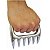 Garra De Urso Trinchante Para Churrasco Inox premium - Imagem 1