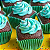 Jogo Forma de Silicone Para Cupcake Quadrados 6 pçs - Imagem 2