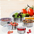 Conjunto De Potes Tigelas Inox Com Tampa 5 Peças - Imagem 1