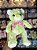 Urso pelúcia verde -30cm - Imagem 2