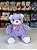 Urso pelúcia lilás -30cm - Imagem 1