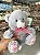 PELUCIA URSO ref. FE7425 cinza -20cm und. - Imagem 2