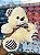 PELUCIA URSO ref. FE6805 Branco  -21cm und. - Imagem 2