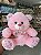 PELUCIA URSO ref. FE6805 rosa -21cm und. - Imagem 1