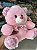 PELUCIA URSO ref. FE6805 rosa -21cm und. - Imagem 2