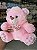 PELUCIA URSO ref. FE6805 rosa -21cm und. - Imagem 3