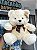 Urso pelúcia bege FD5089 -30cm - Imagem 1
