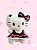 Hello kitty roupa xadrez 20cm - Imagem 1